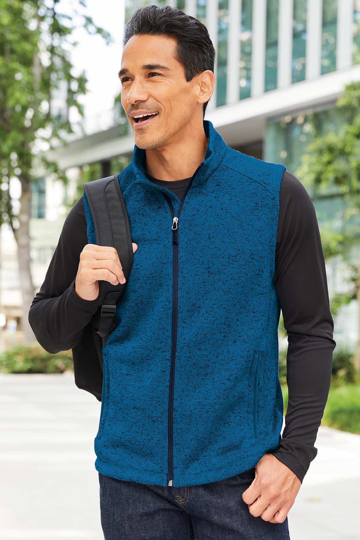 Port Authority Sweater Fleece Vest, Product