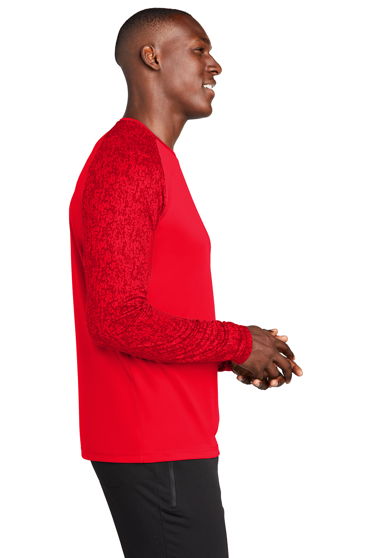 Sport-Tek Long Sleeve Digi Camo Tee | Product | Sport-Tek