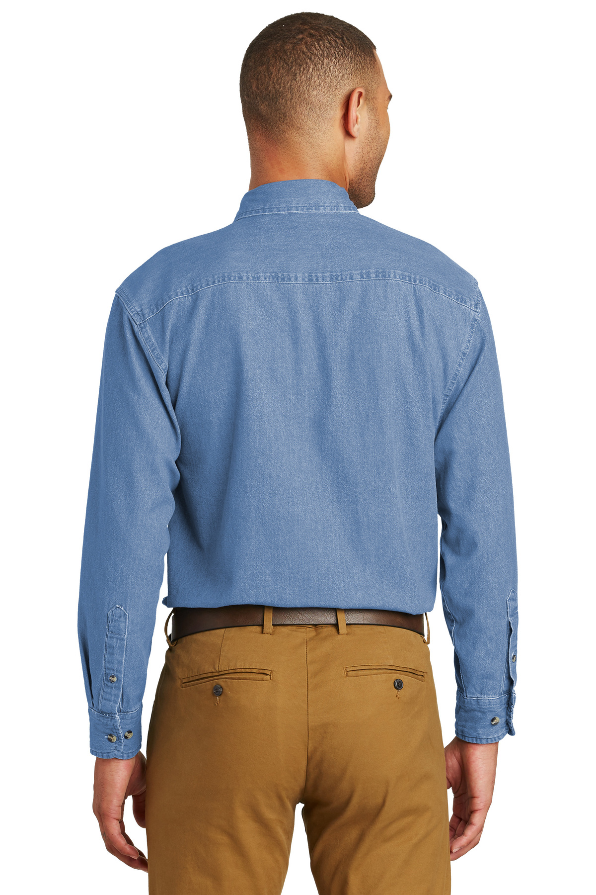 Port & Company - Long Sleeve Value Denim Shirt | Product | Port 