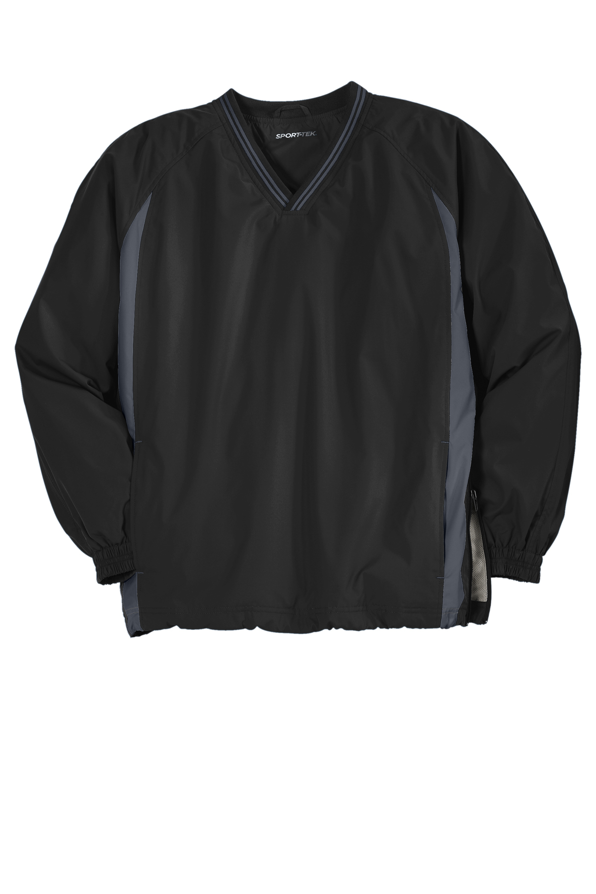 Sport-Tek Tipped V-Neck Raglan Wind Shirt | Product | Company Casuals