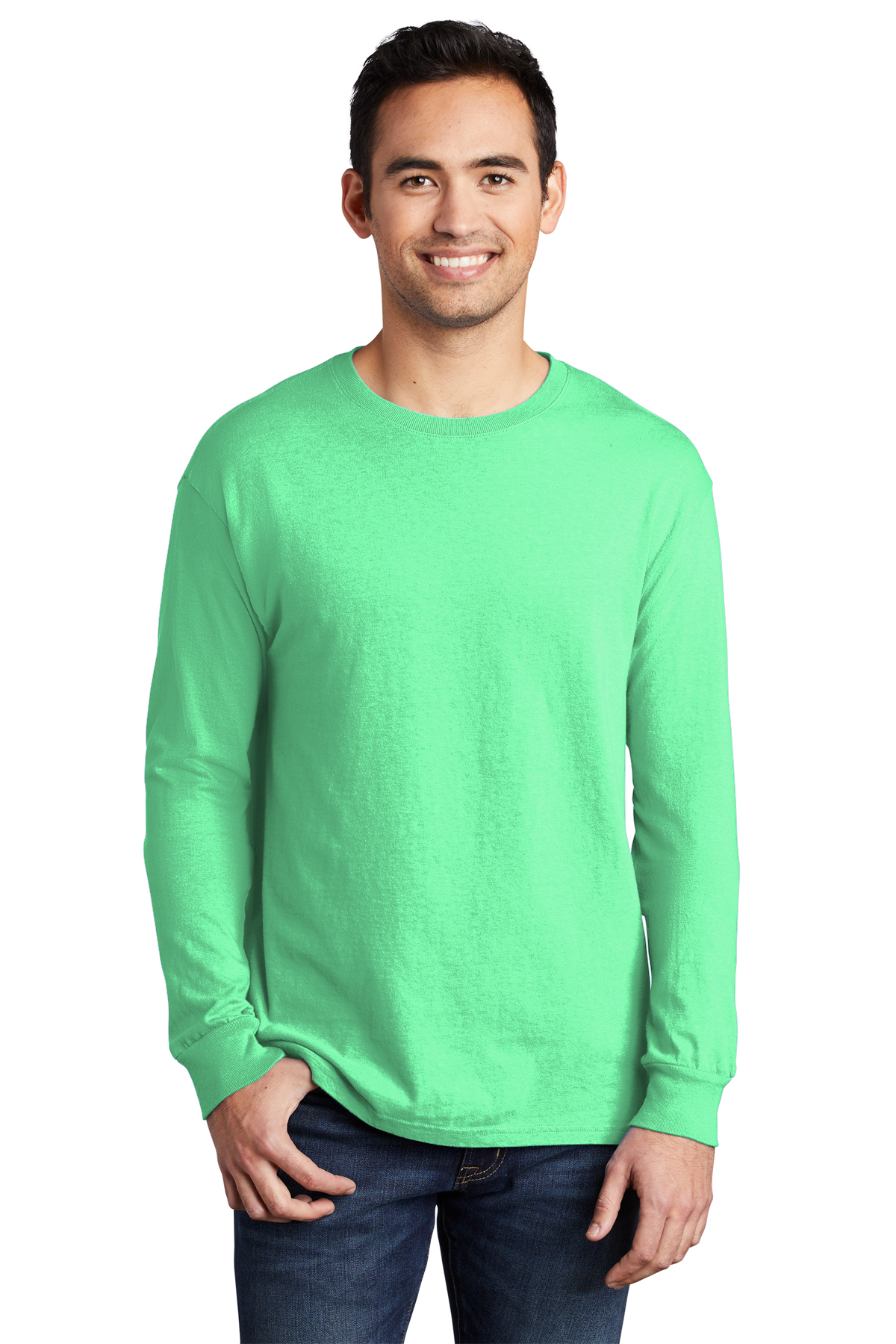 Port & Company Beach Wash Garment-Dyed Long Sleeve Tee