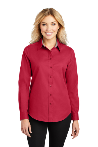 Port Authority Ladies Long Sleeve Easy Care Shirt | Product | Port ...