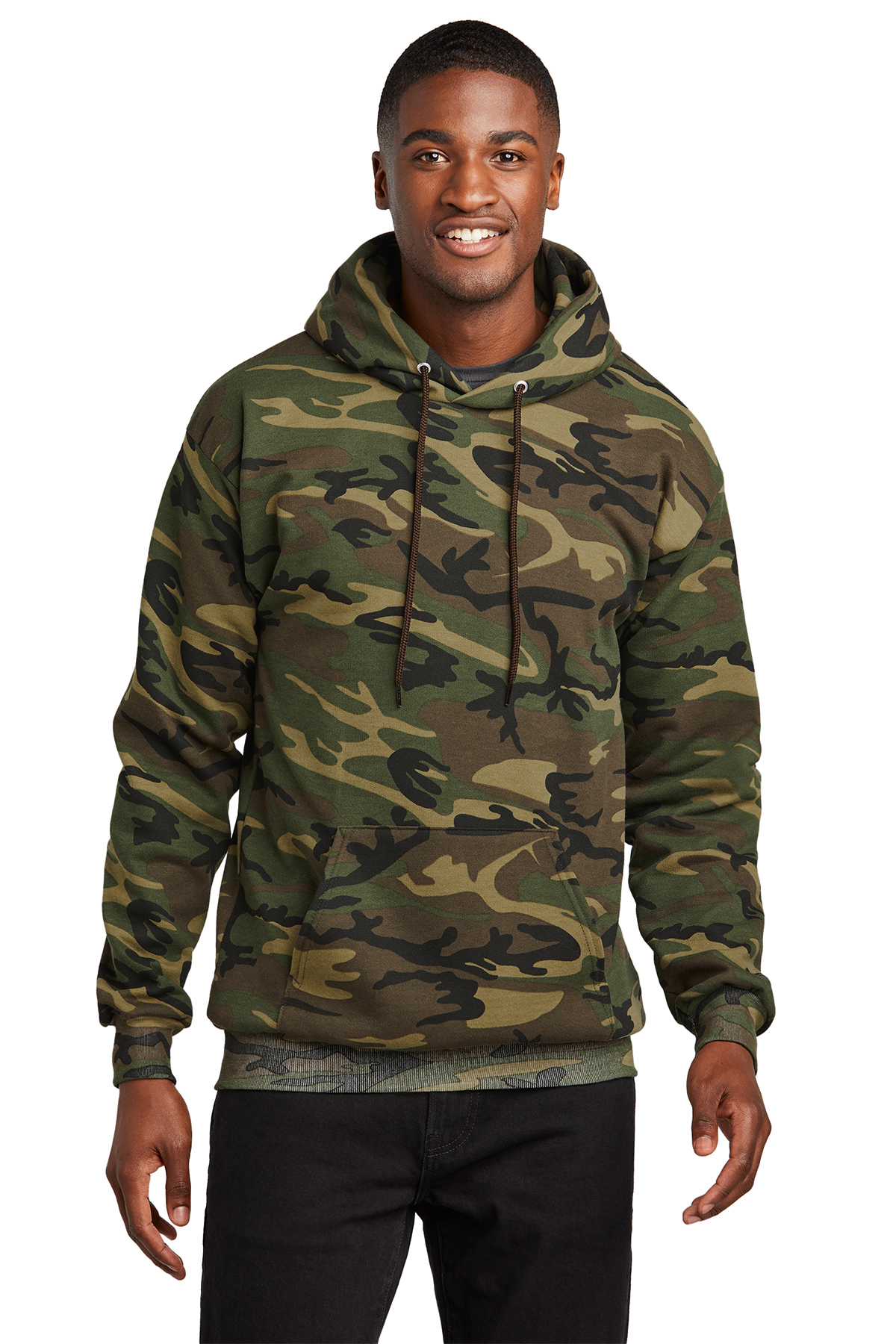 omfavne en kreditor sæt Port & Company Core Fleece Camo Pullover Hooded Sweatshirt | Product | Port  & Company