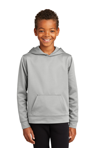 Port & Company ® Youth Performance Fleece Pullover Hooded Sweatshirt ...