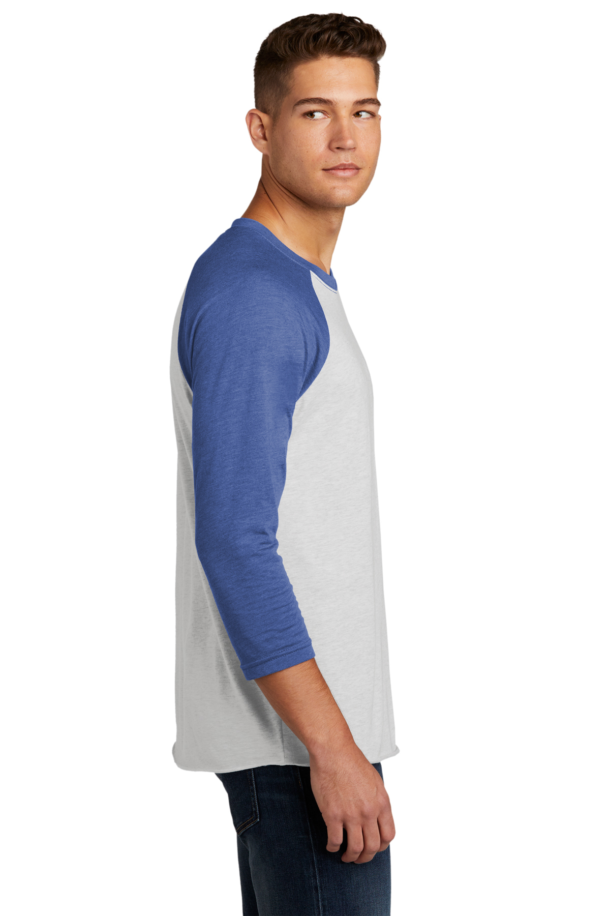 Next Level Apparel Unisex Tri-Blend 3/4-Sleeve Raglan Tee | Product ...