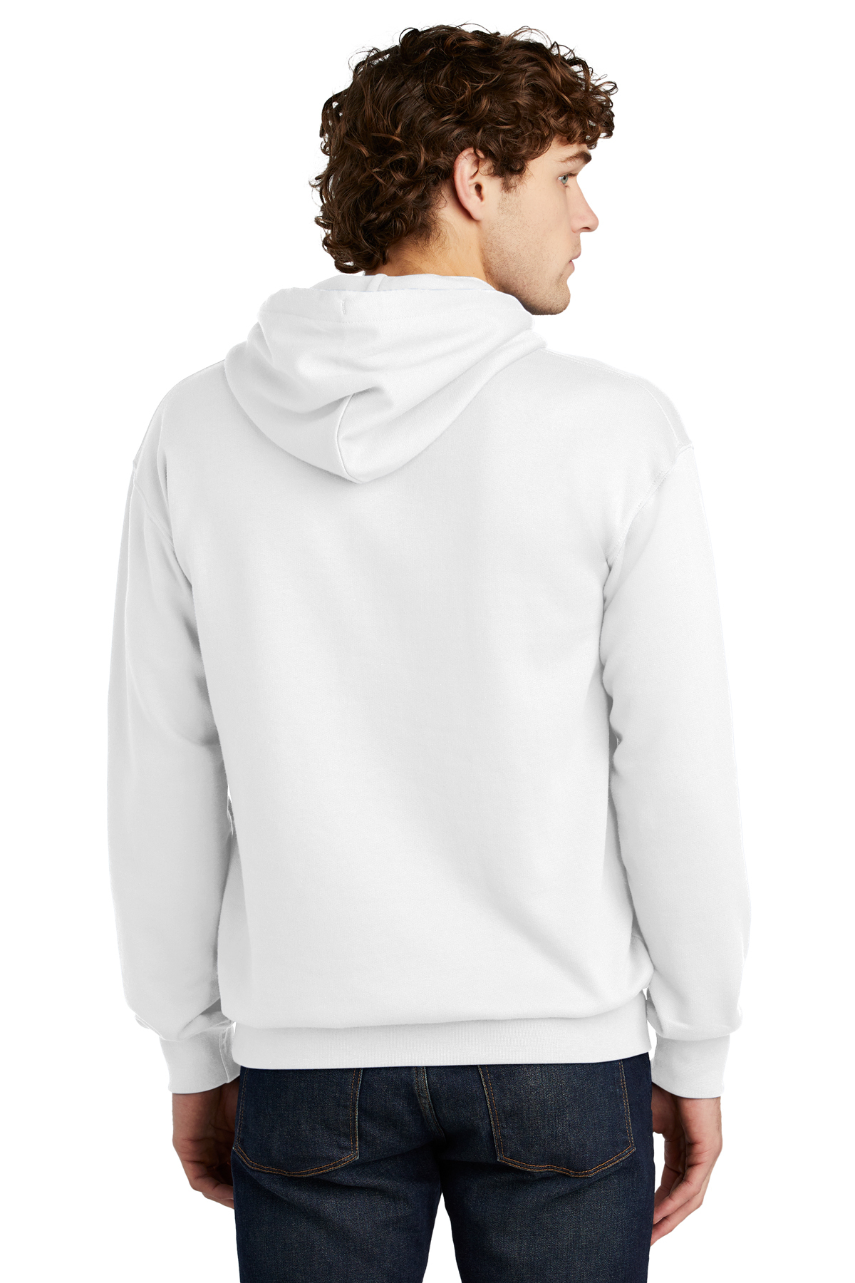 Plain white nike 2025 sweatshirt