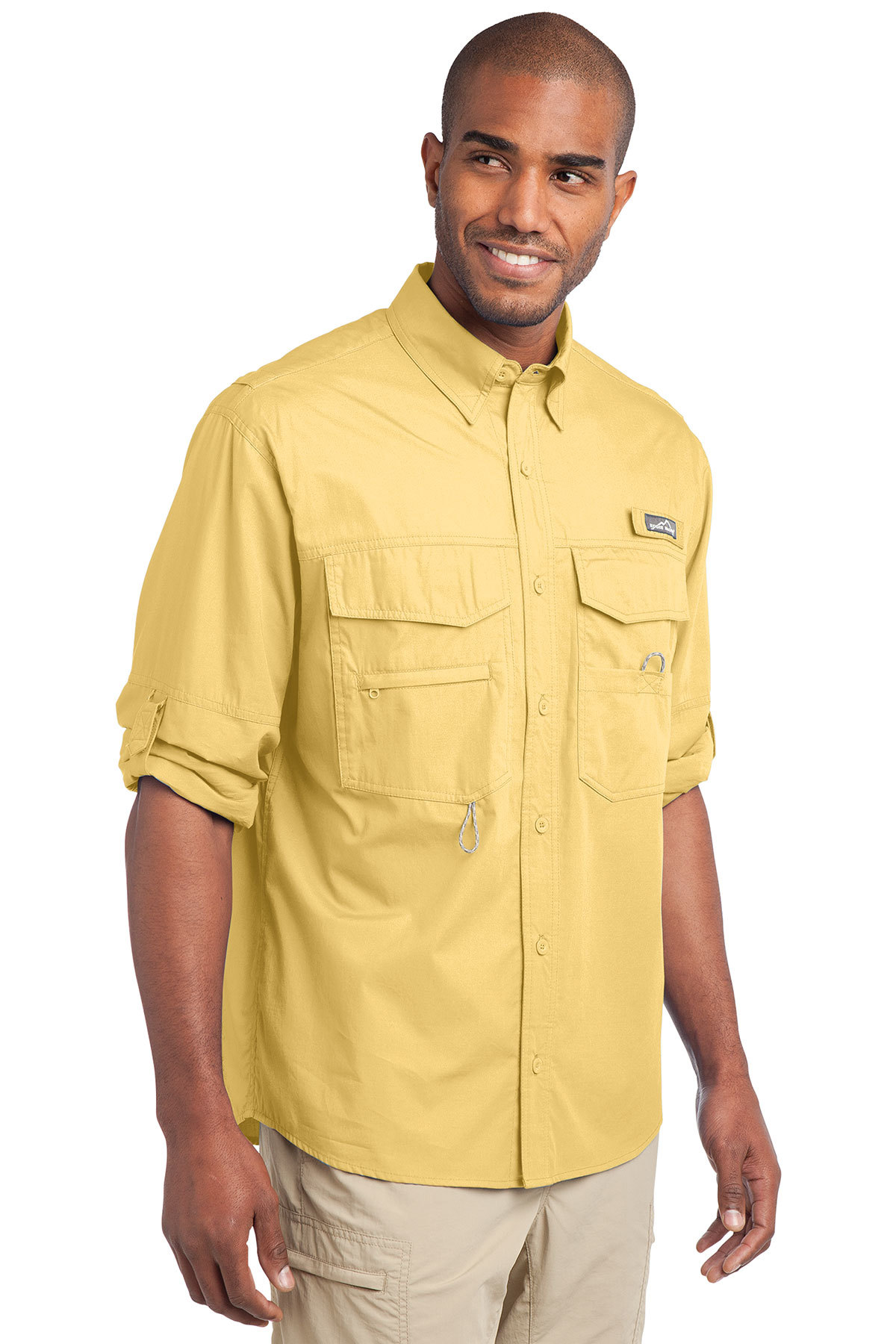 Eddie Bauer - Long Sleeve Fishing Shirt | Product | SanMar