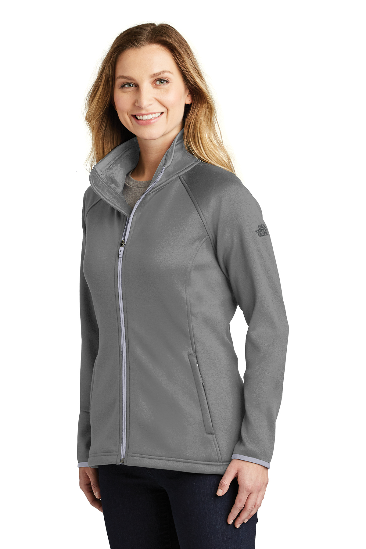 The North Face Ladies Canyon Flats Stretch Fleece Jacket | Product | SanMar