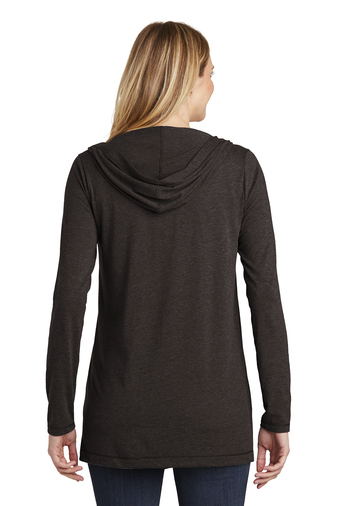 District Women’s Perfect Tri Hooded Cardigan | Product | SanMar