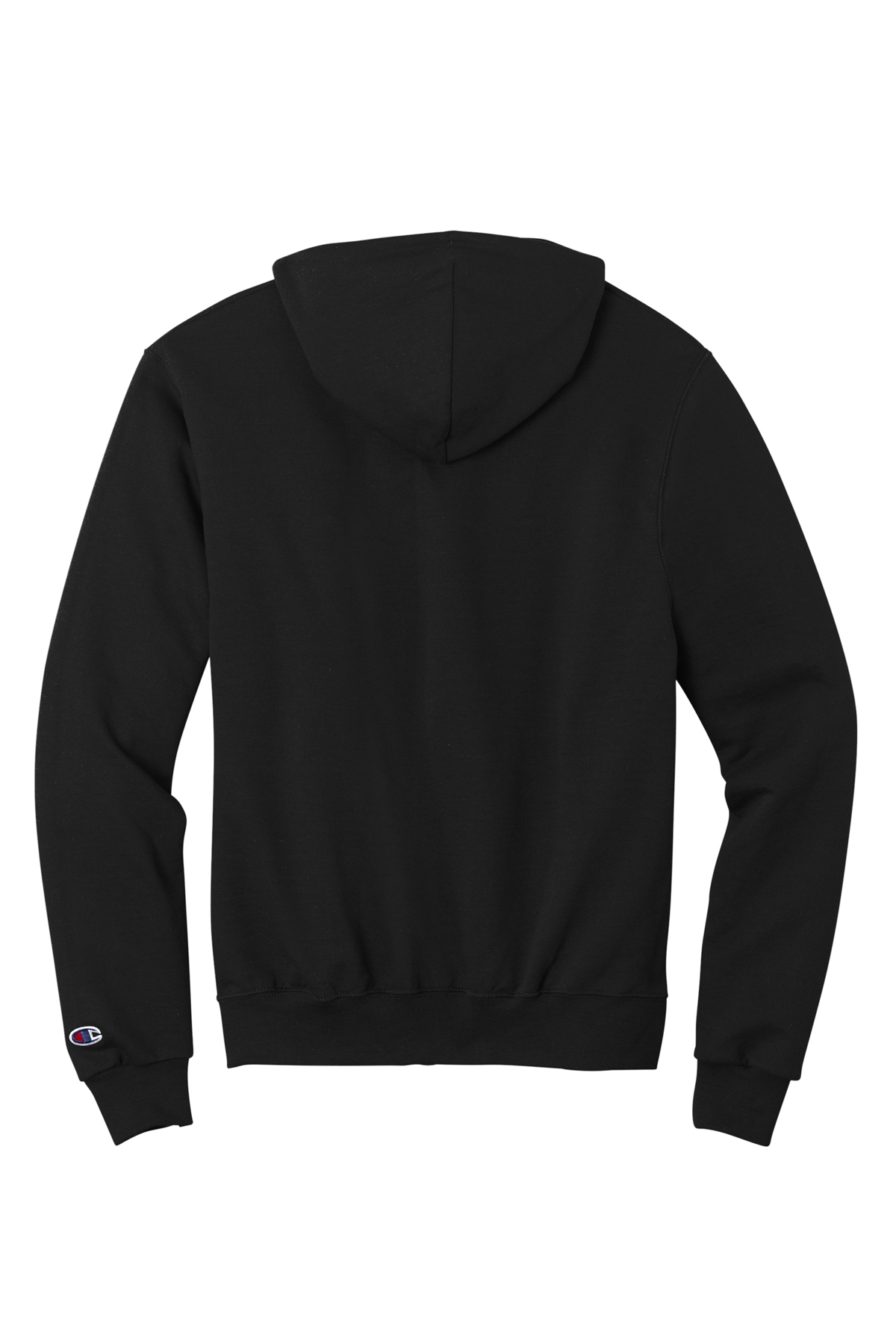Champion hoodie logo on back new arrivals