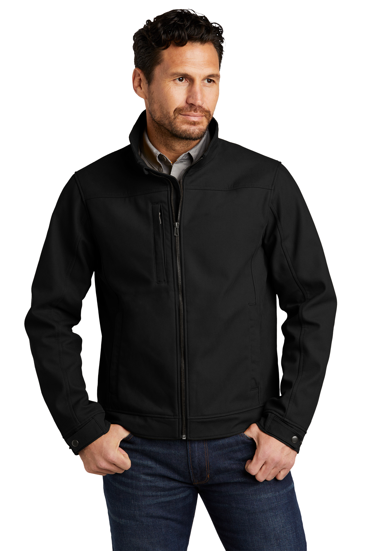 Swiss tech soft outlet shell jacket