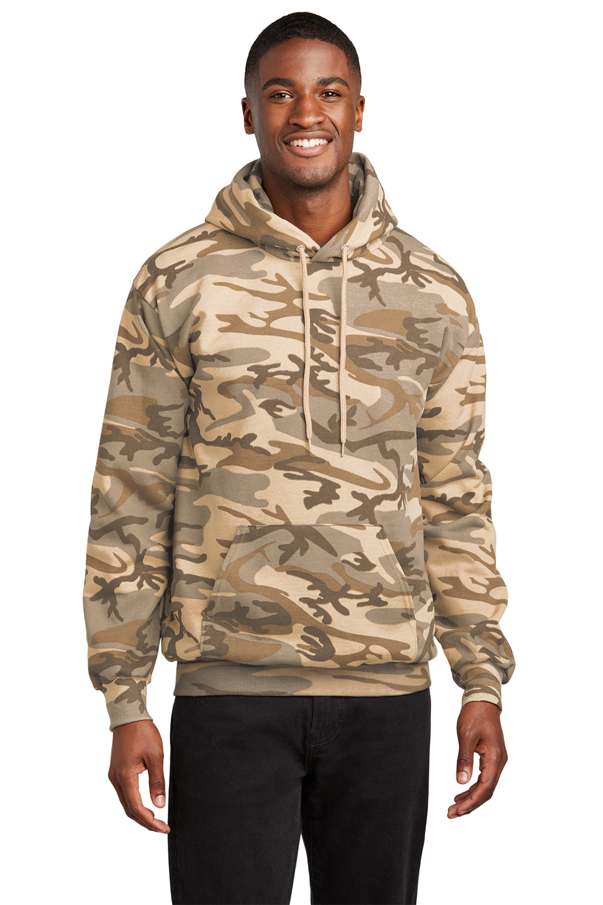 Port & Company Core Fleece Camo Pullover Hooded Sweatshirt | Product ...