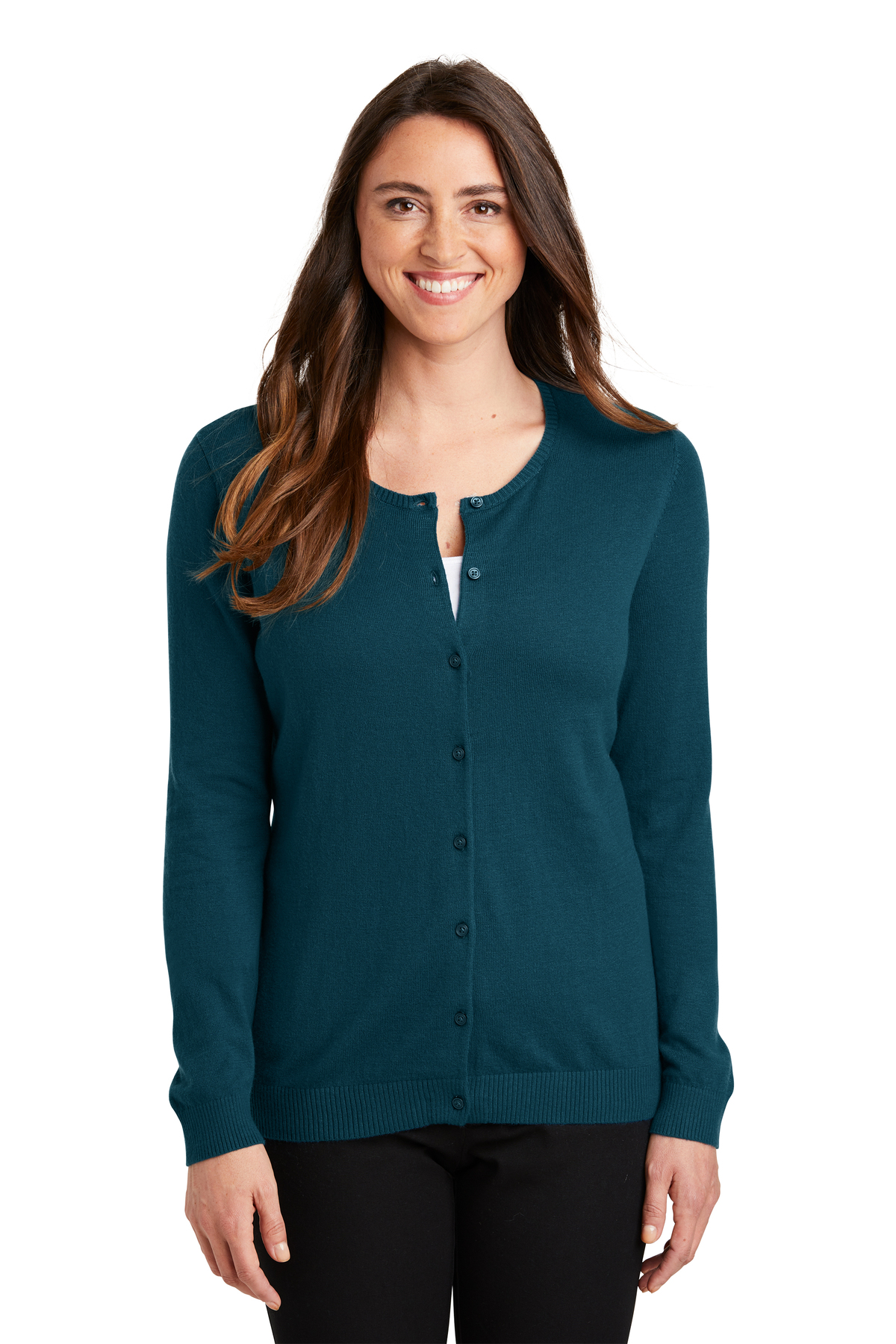 Port Authority Ladies Cardigan Sweater | Product | Port Authority