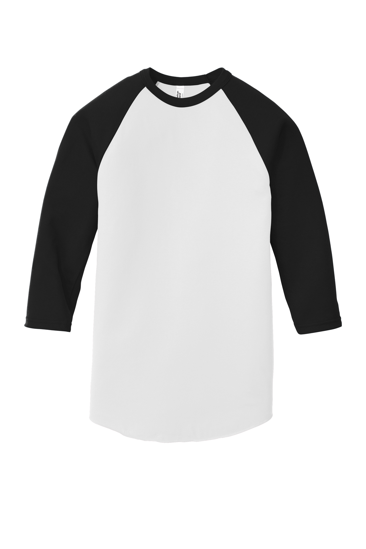American Apparel Poly-Cotton 3/4-Sleeve Raglan T-Shirt | Product | SanMar