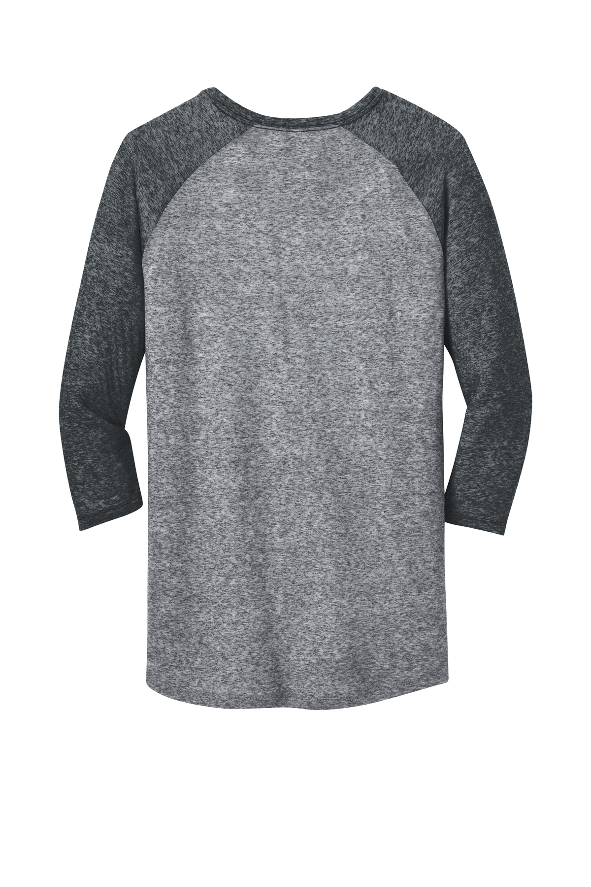District - Young Mens Microburn 3/4-Sleeve Raglan Tee | Product | SanMar