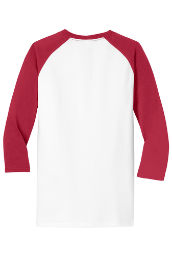 Port & Company Core Blend 3/4-Sleeve Raglan Tee | Product | SanMar