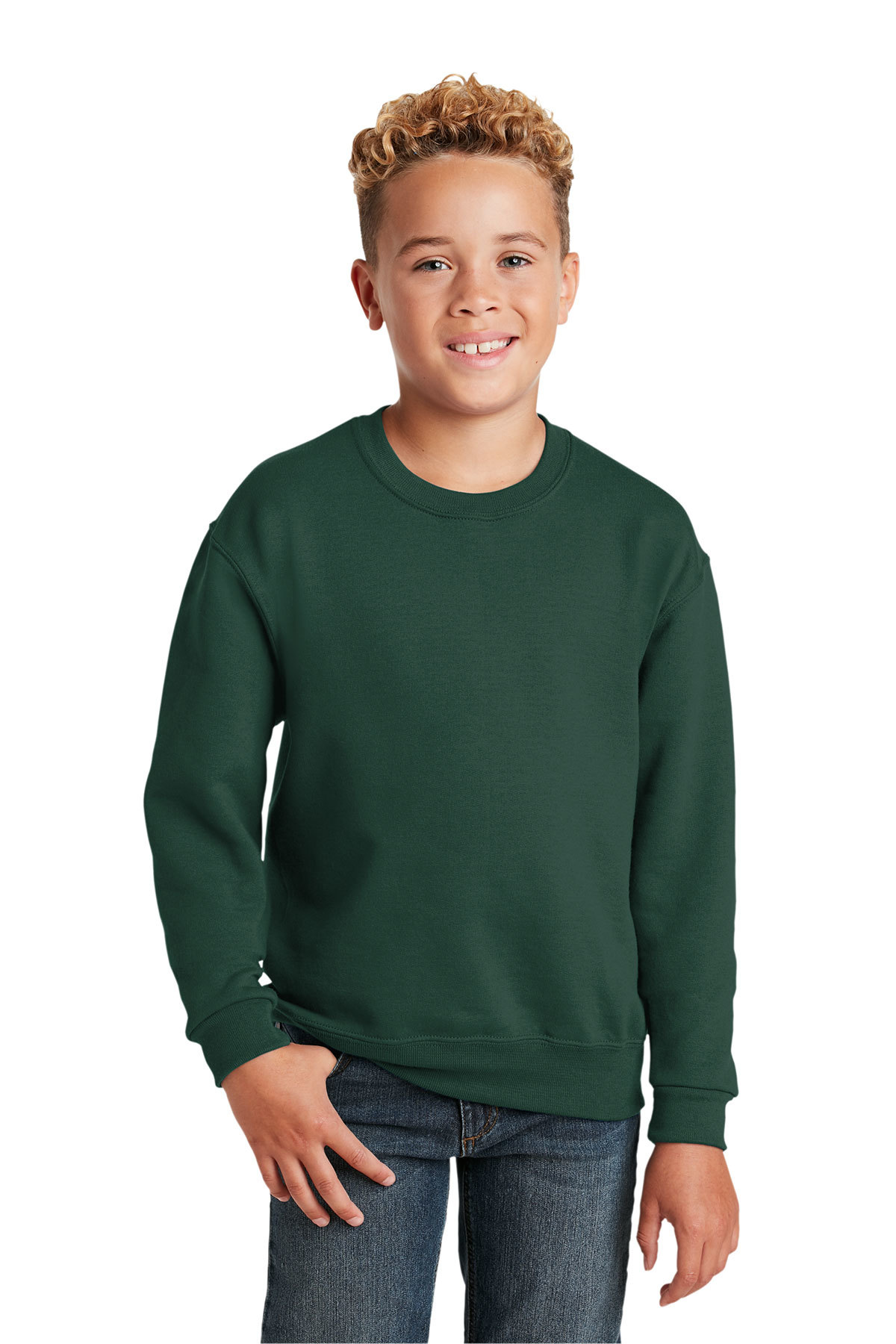 Jerzees - Youth NuBlend Crewneck Sweatshirt | Product | Online Apparel ...