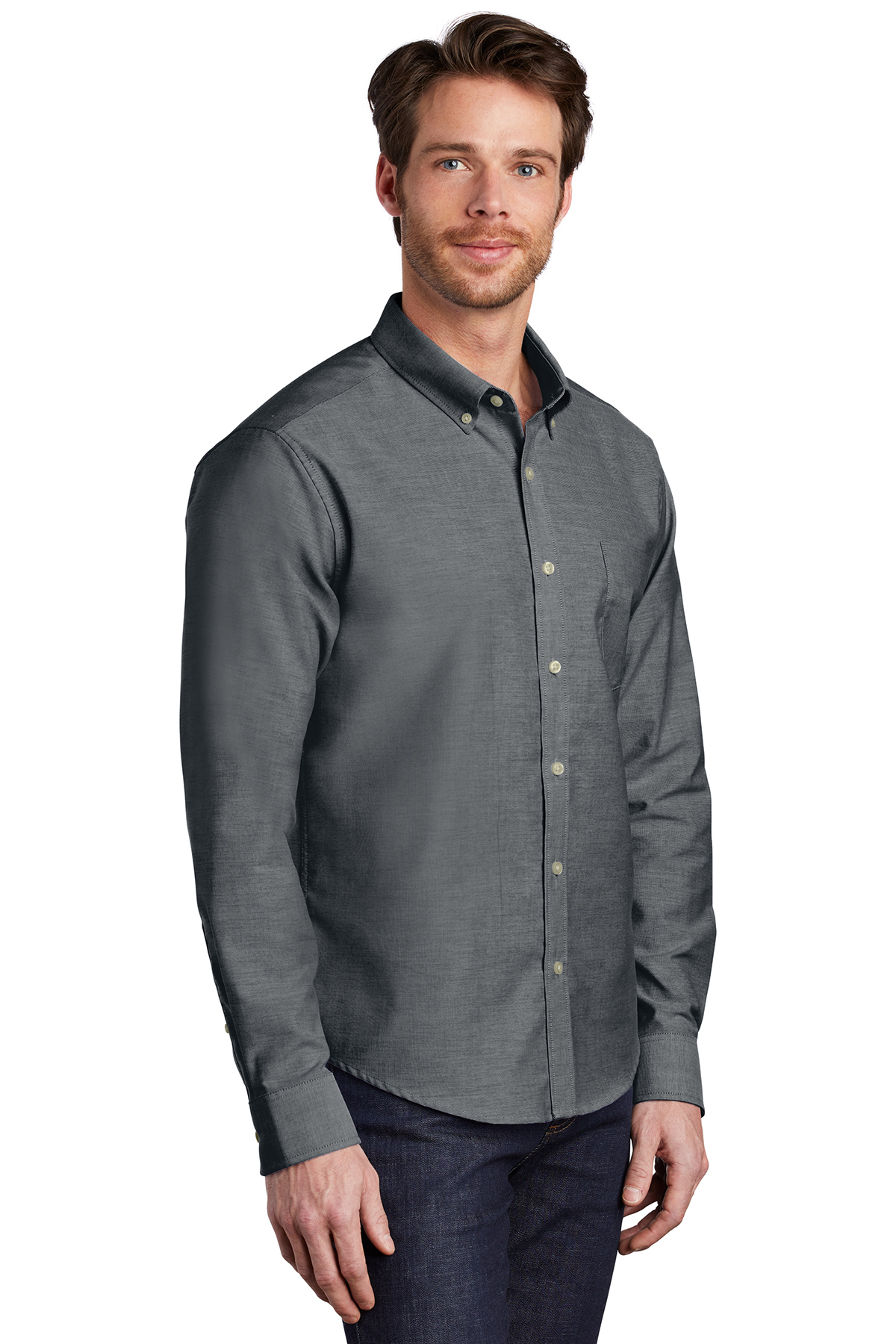 Port Authority Untucked Fit SuperPro Oxford Shirt | Product | Port ...