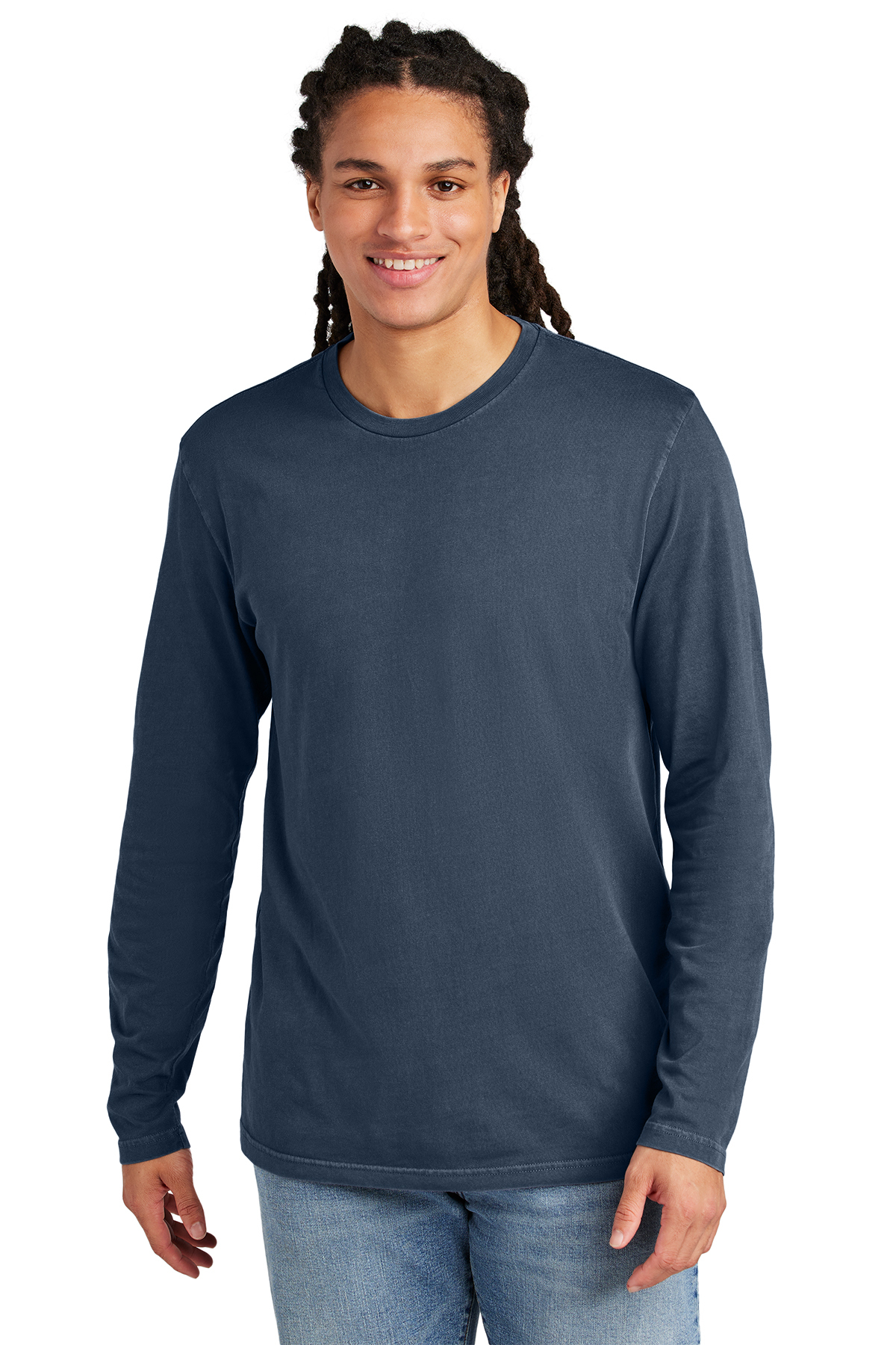 District Wash Long Sleeve Tee | Product | SanMar