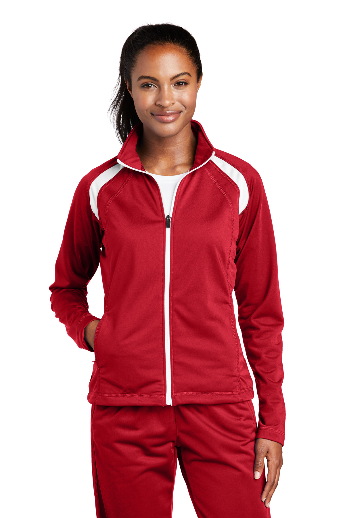 Sport-Tek Ladies Track Jacket | Product | Sport-Tek