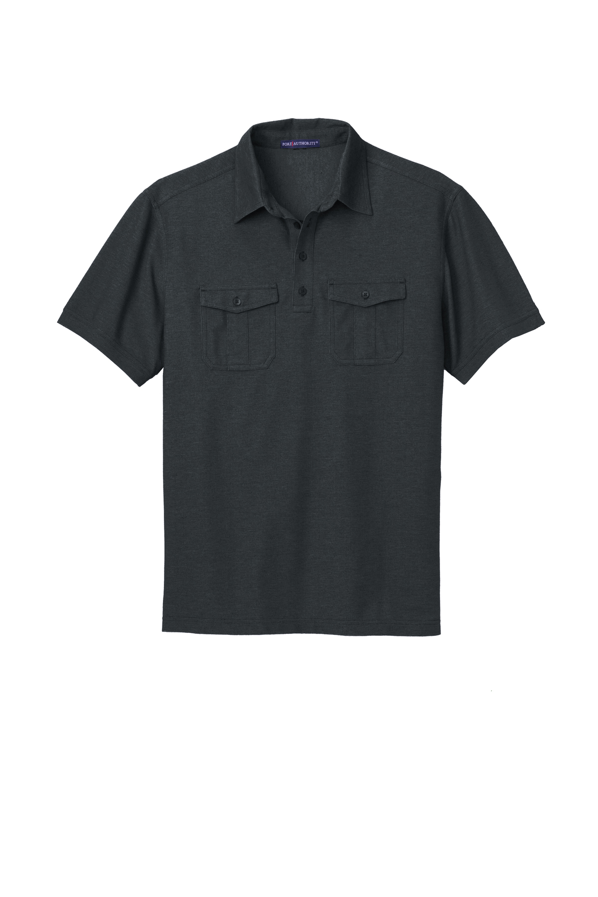 Port Authority Oxford Pique Double Pocket Polo | Product | SanMar