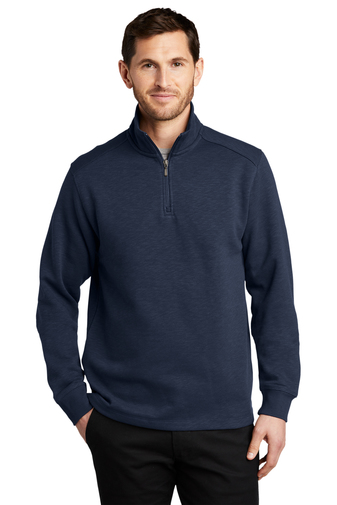 Port Authority Slub Fleece 1/4-Zip Pullover | Product | Company Casuals