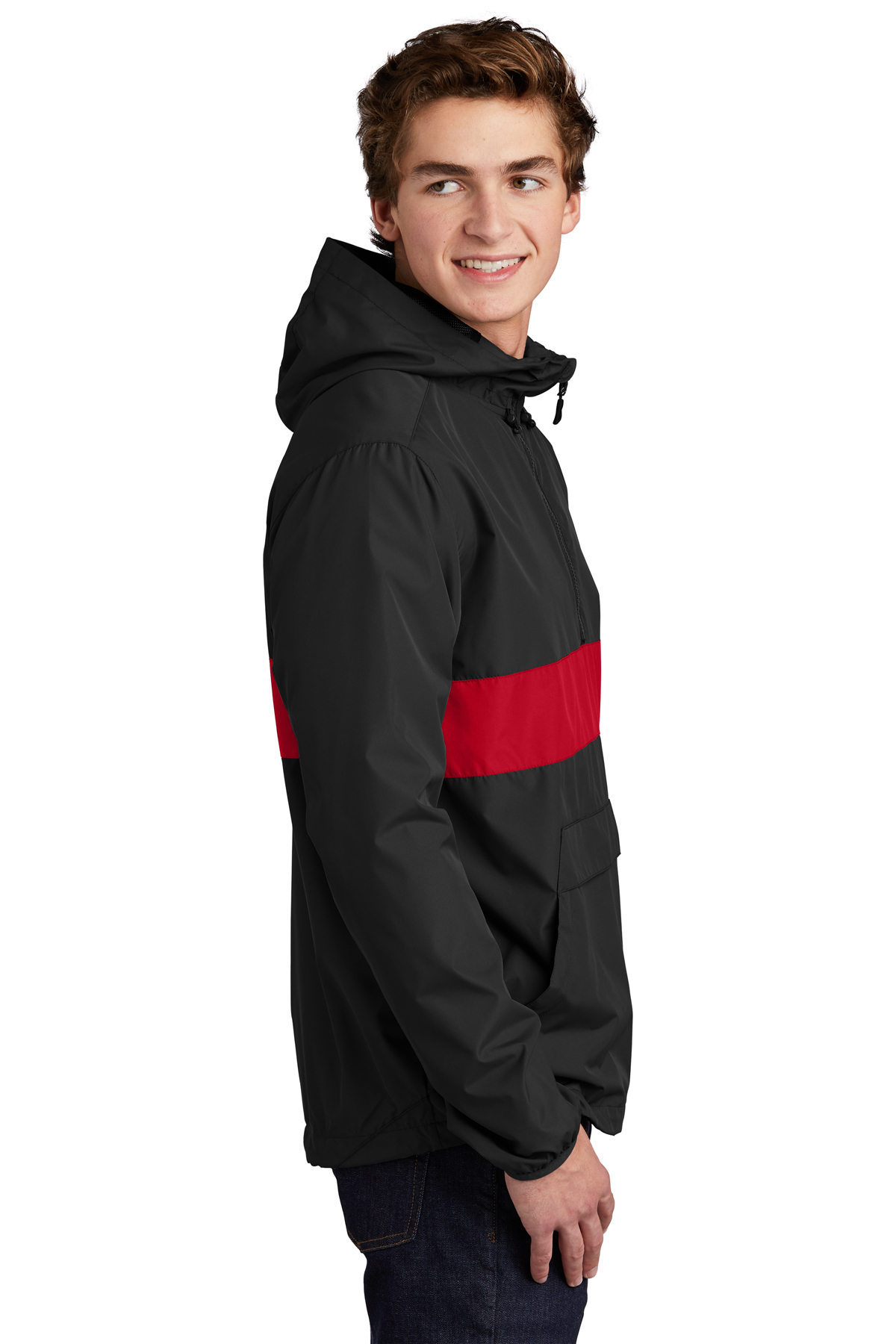 Sport tek shop zipped pocket anorak