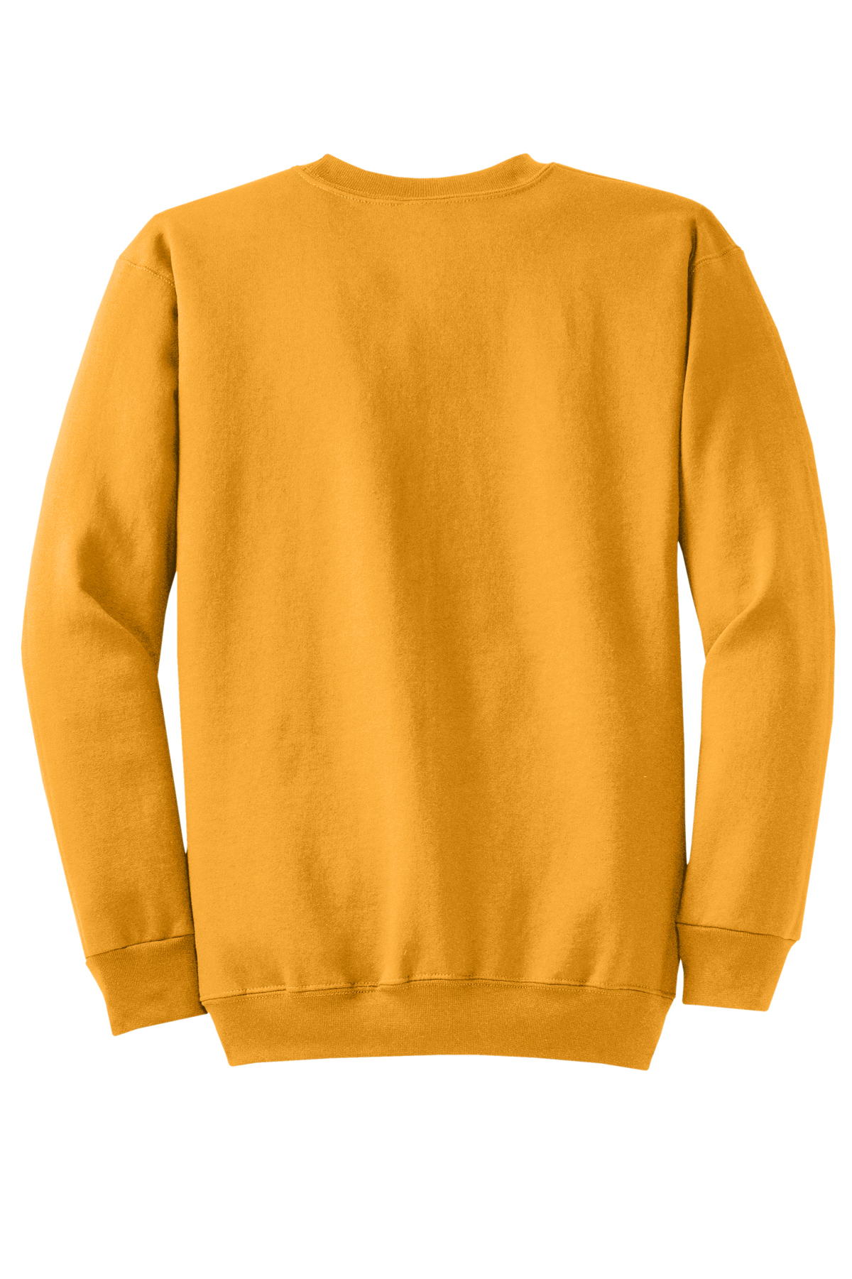 Gold Port & Company Mens Big Perfect Crewneck Sweatshirt