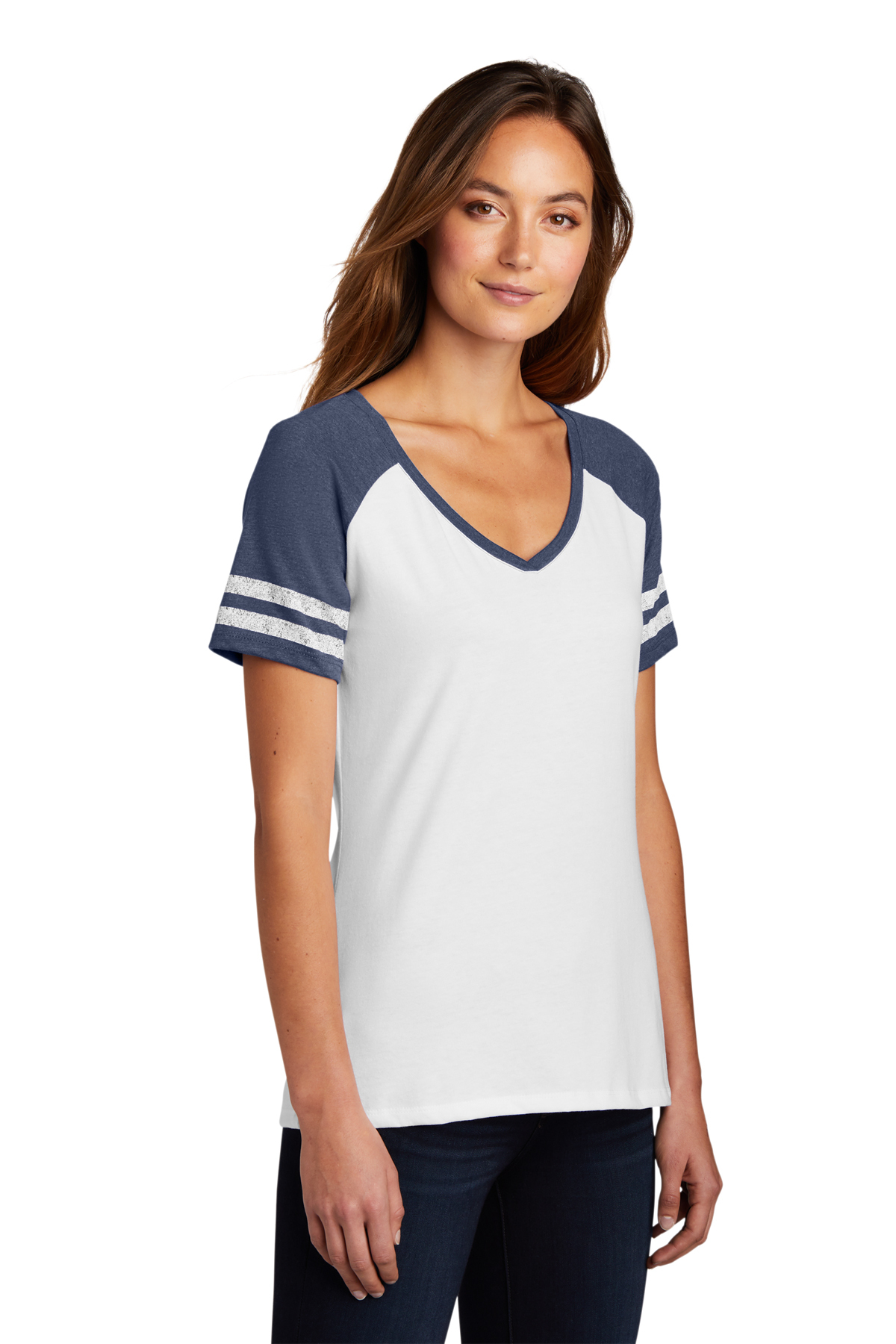 District Women’s Game V-Neck Tee | Product | District