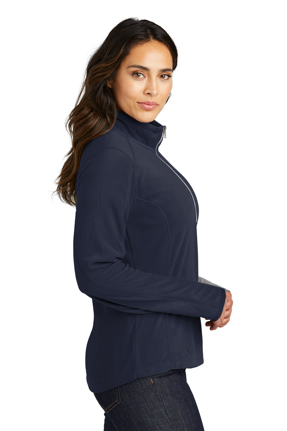 Port Authority Ladies Microfleece 1/2-Zip Pullover | Product | SanMar