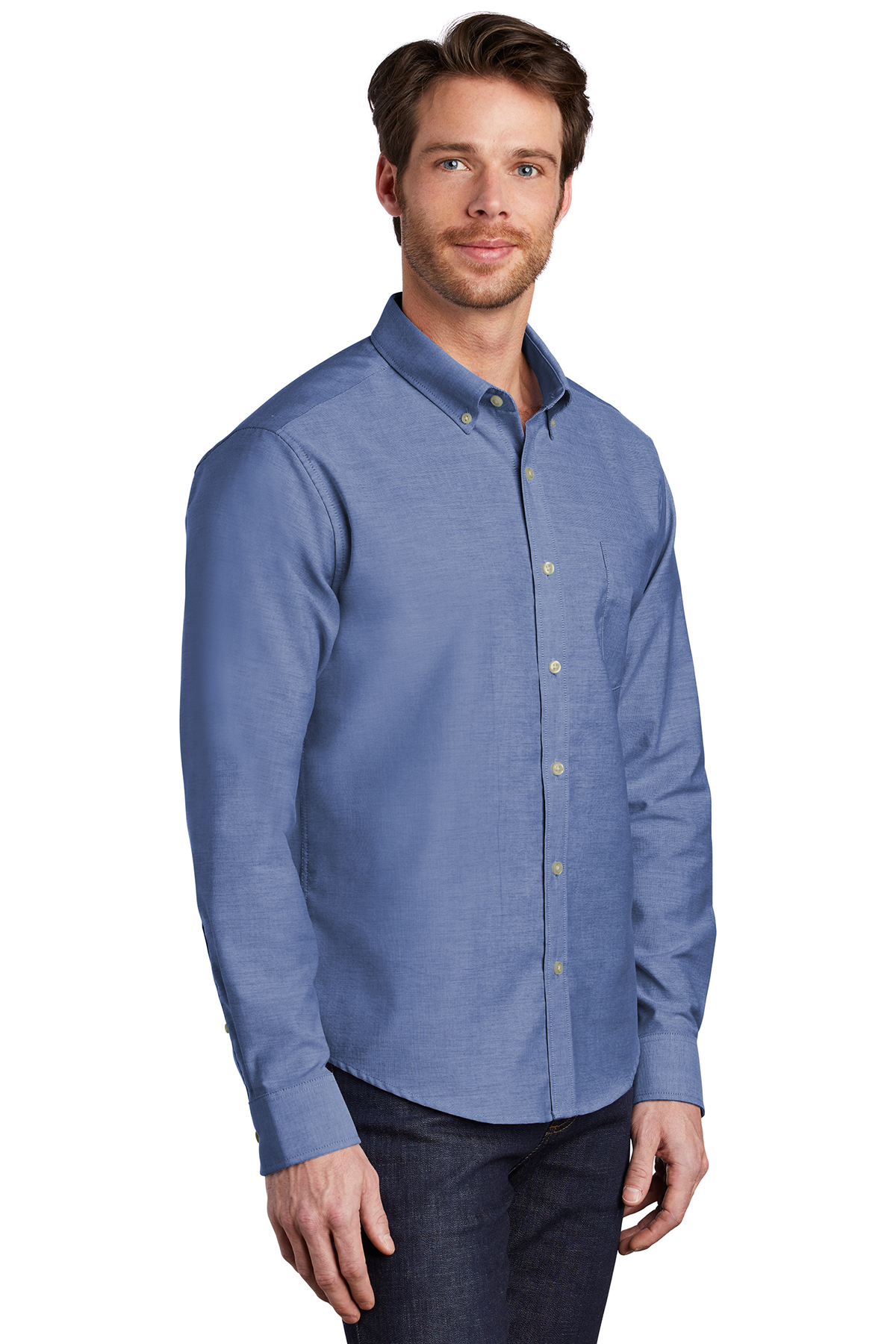 Port Authority Untucked Fit SuperPro Oxford Shirt | Product | Company ...