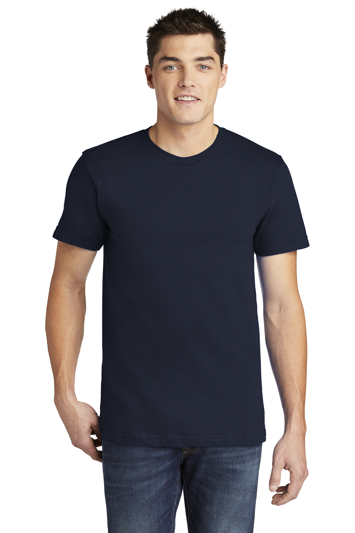 American Apparel USA Collection Fine Jersey T-Shirt | Product | SanMar