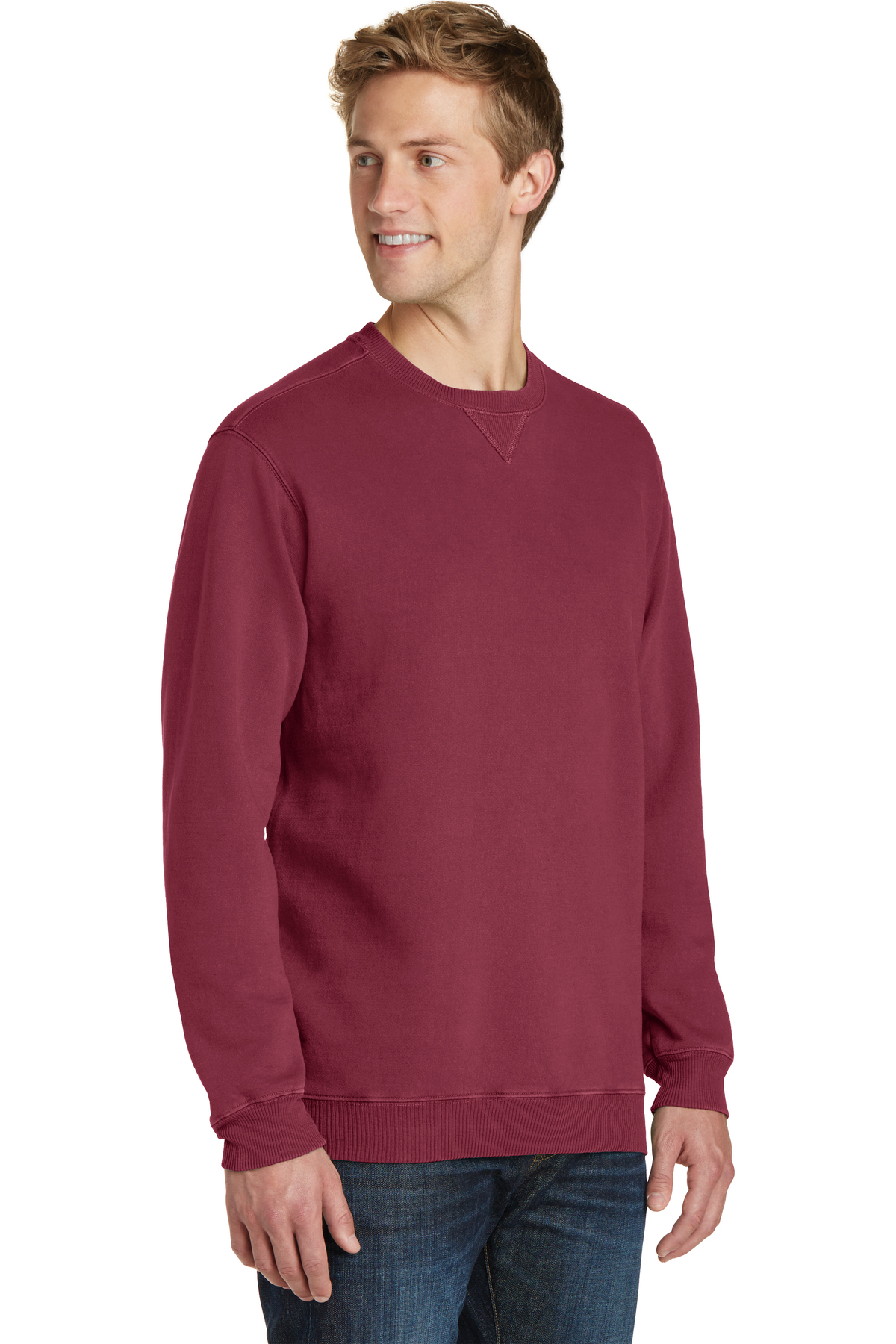 Port & Company® Beach Wash™ Garment-Dye Sweatshirt | Port & Company ...