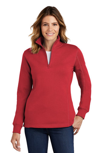 Sport-Tek Ladies 1/4-Zip Sweatshirt | Product | SanMar