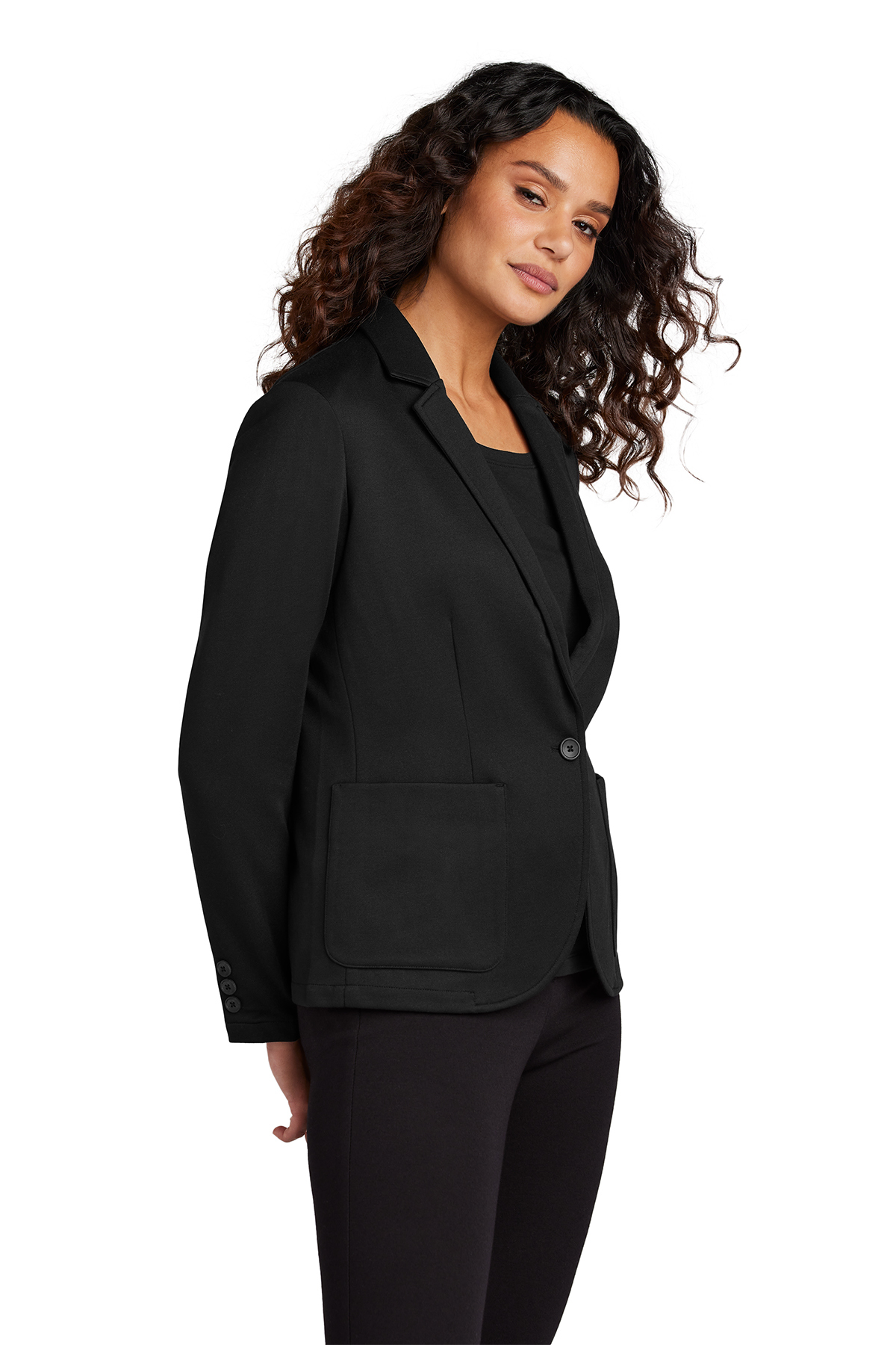 Mercer+Mettle Women’s Relaxed Knit Blazer | Product | SanMar