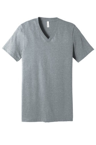 BELLA+CANVAS Unisex Heather CVC V-Neck Tee | Product | SanMar