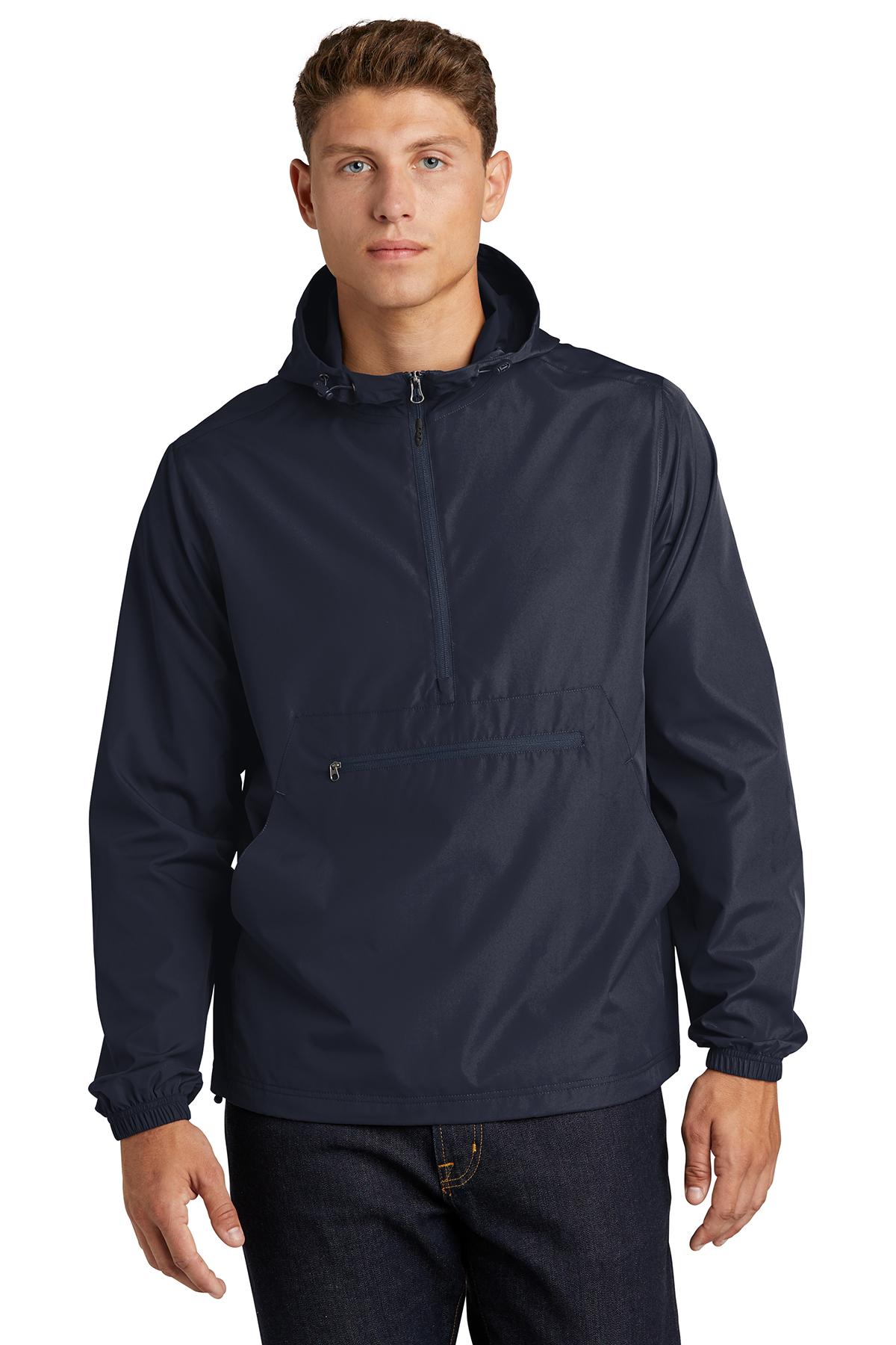 Amazon.com: Harriton Adult Packable Nylon Jacket S NAVY
