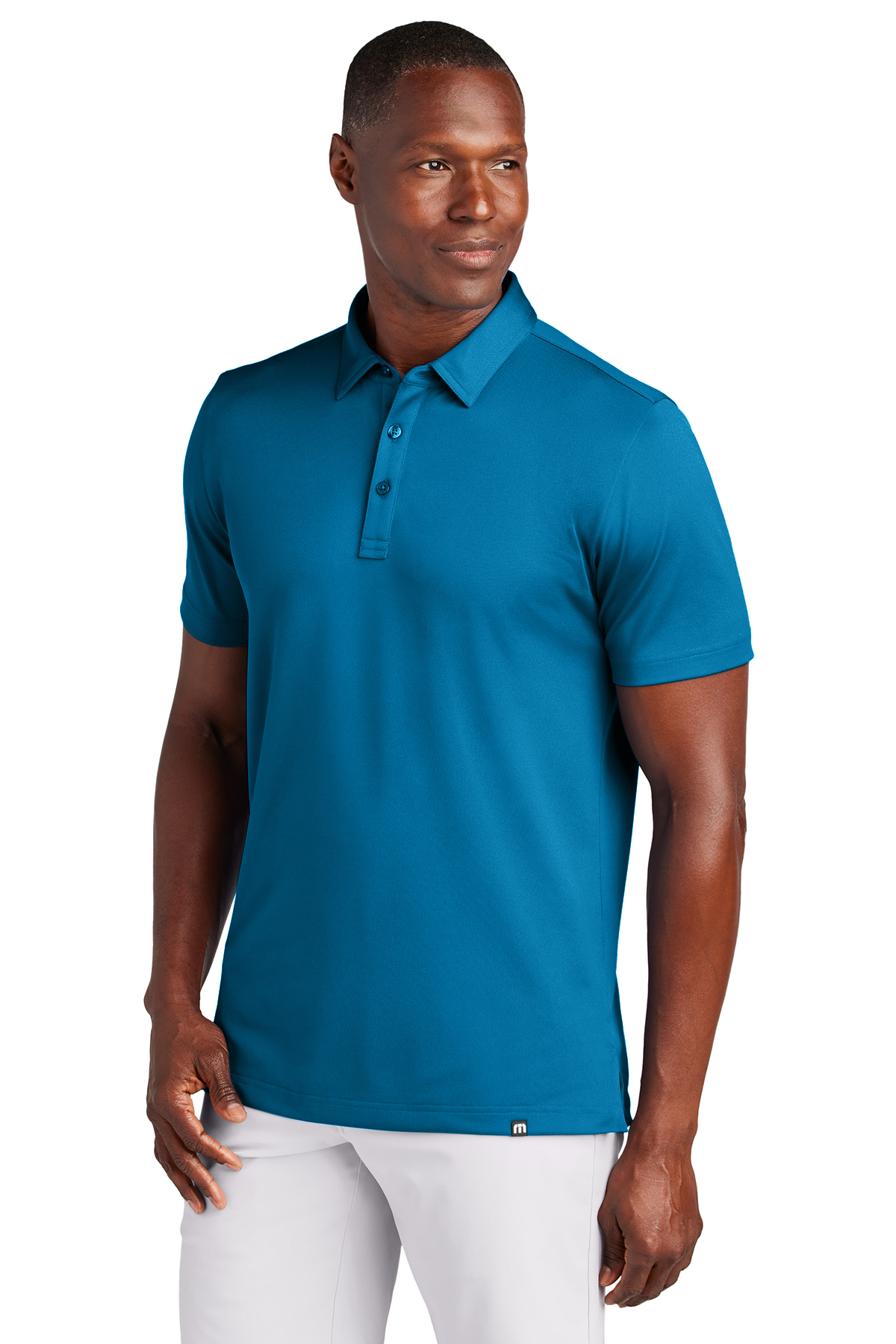 Solid color top polo