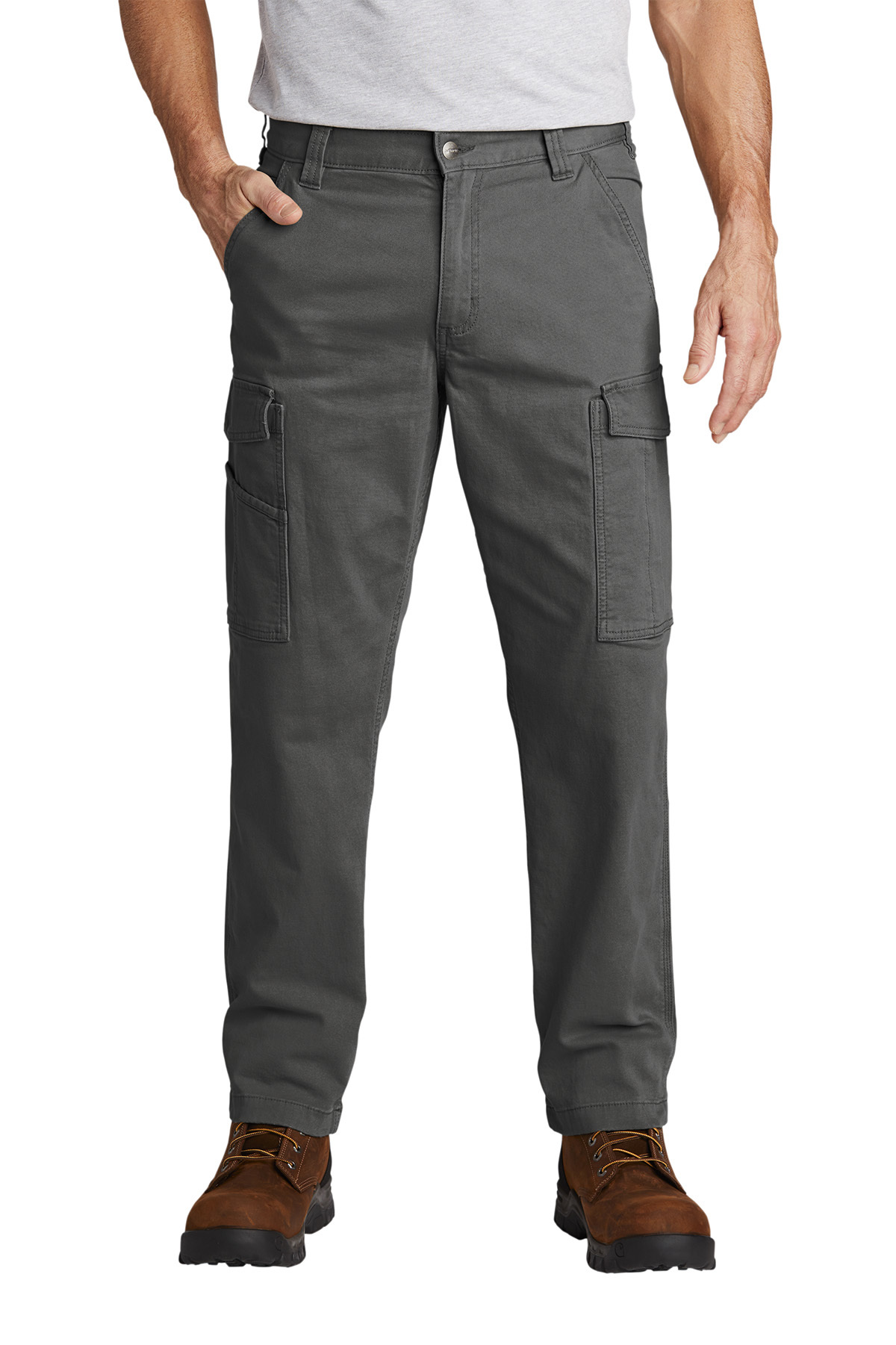 Carhartt - Men's Rugged Flex® Relaxed Fit Rigby Cargo Pant (Shadow Gre –  Threadfellows