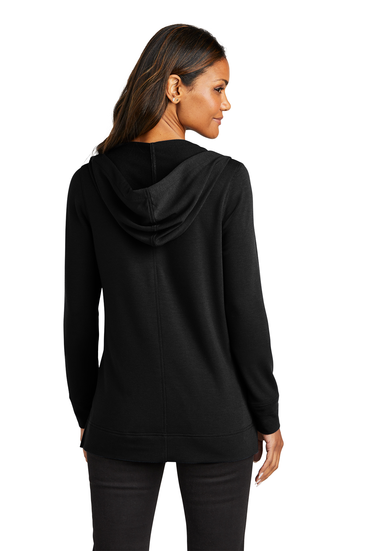 Port Authority Ladies Microterry Pullover Hoodie | Product | Port Authority