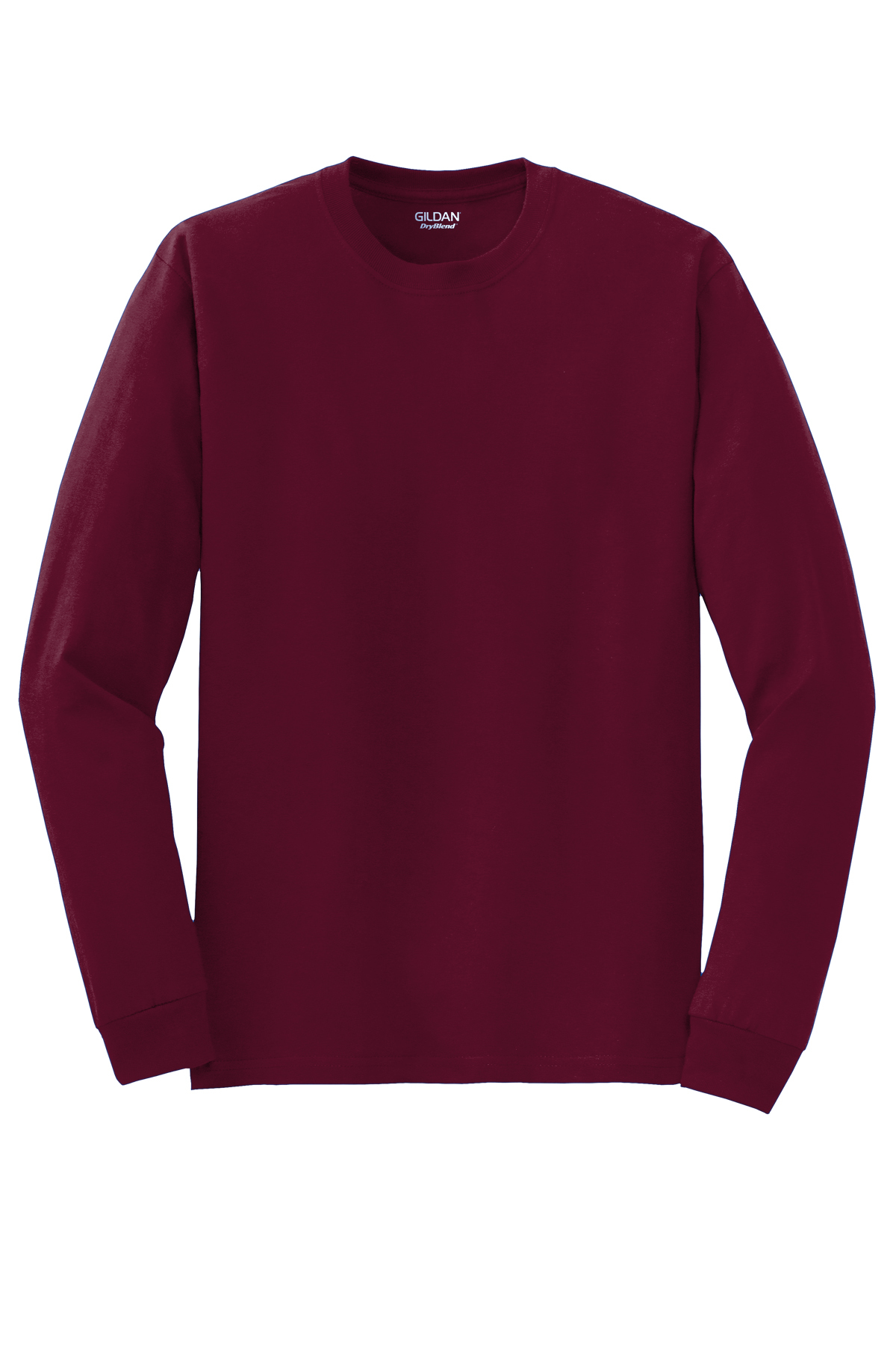 Gildan DryBlend T-Shirt Uomo - Tecnologia Assorbente - Colletto Rinforzato - Taglia L - Colore Maroon