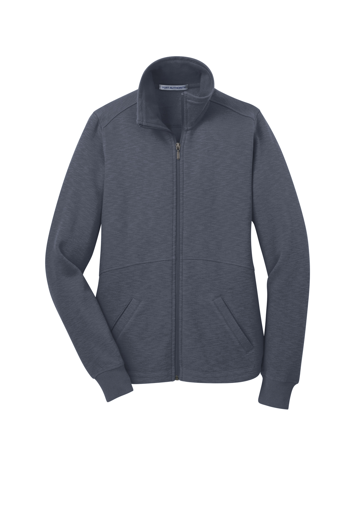 Port Authority Ladies Slub Fleece Full Zip Jacket Product SanMar