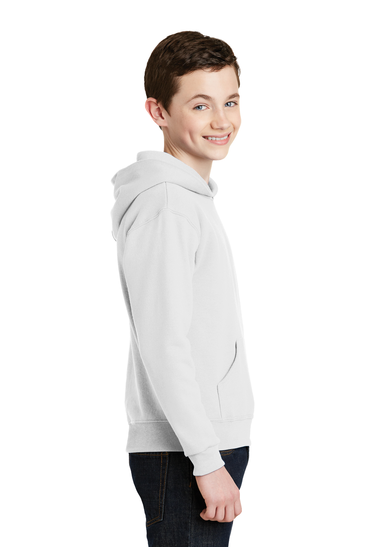 Jerzees - Youth NuBlend Pullover Hooded Sweatshirt | Product | SanMar