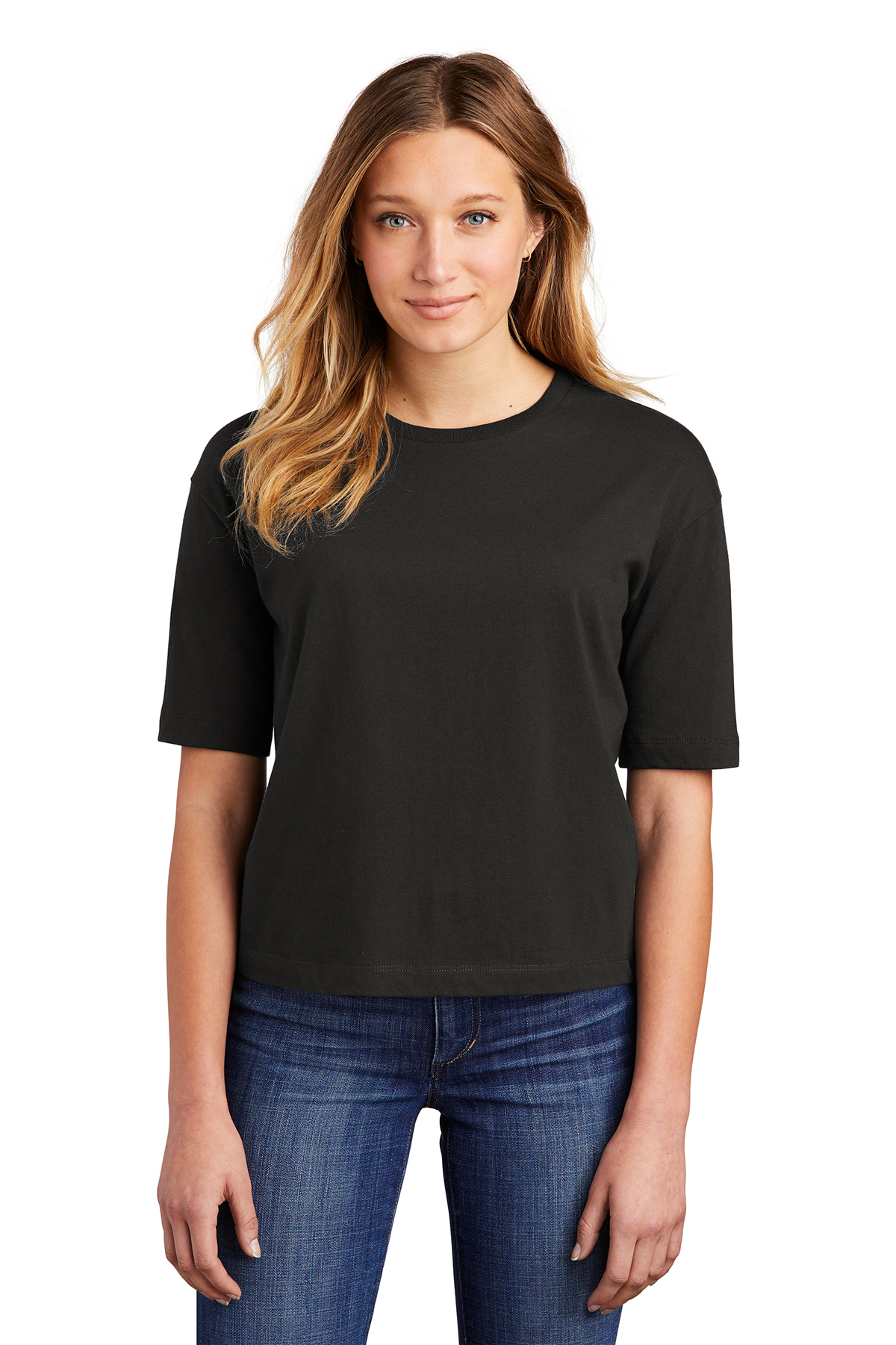 District Women's V.I.T. Boxy Tee | Product | SanMar