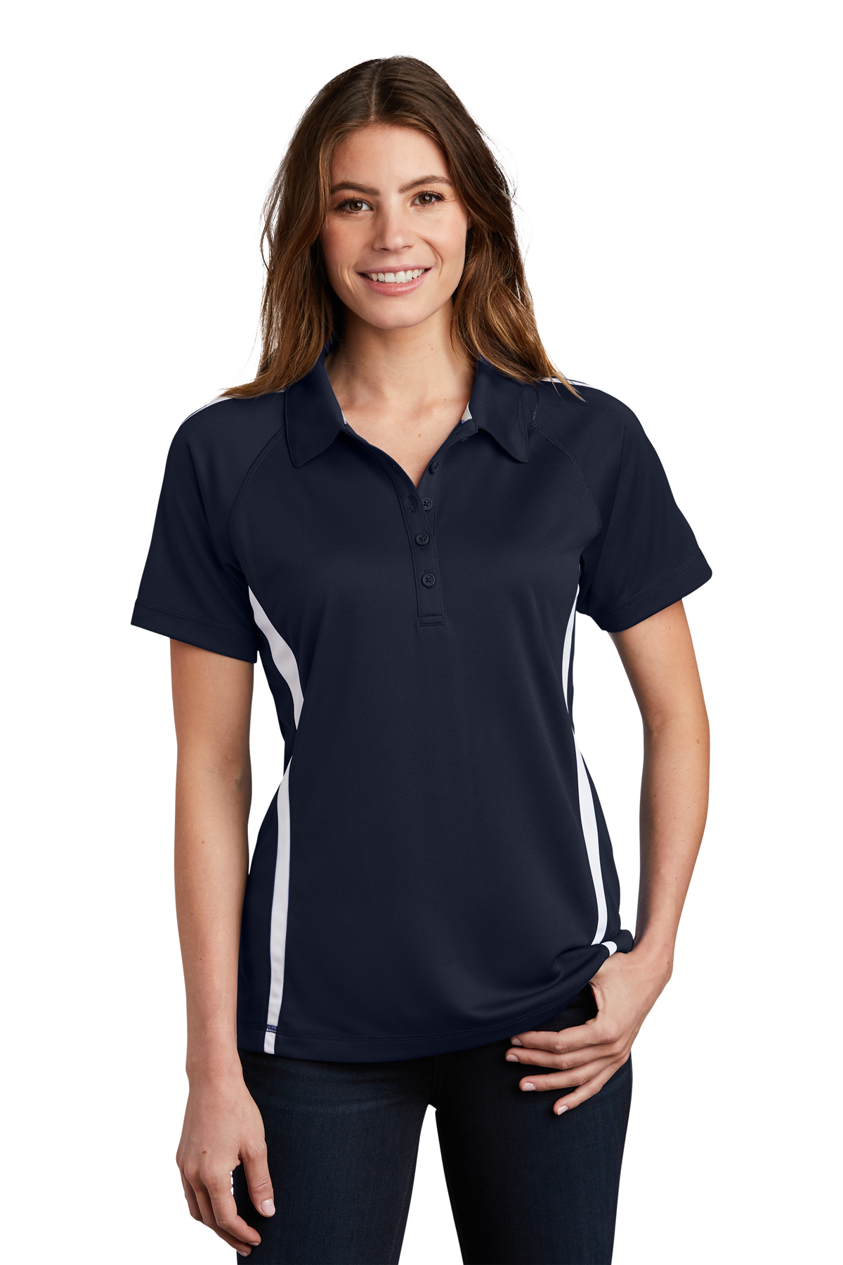 Sport-Tek LST307 Ladies PosiCharge 8482 Replica Jersey | Buy Blank or Print Logo