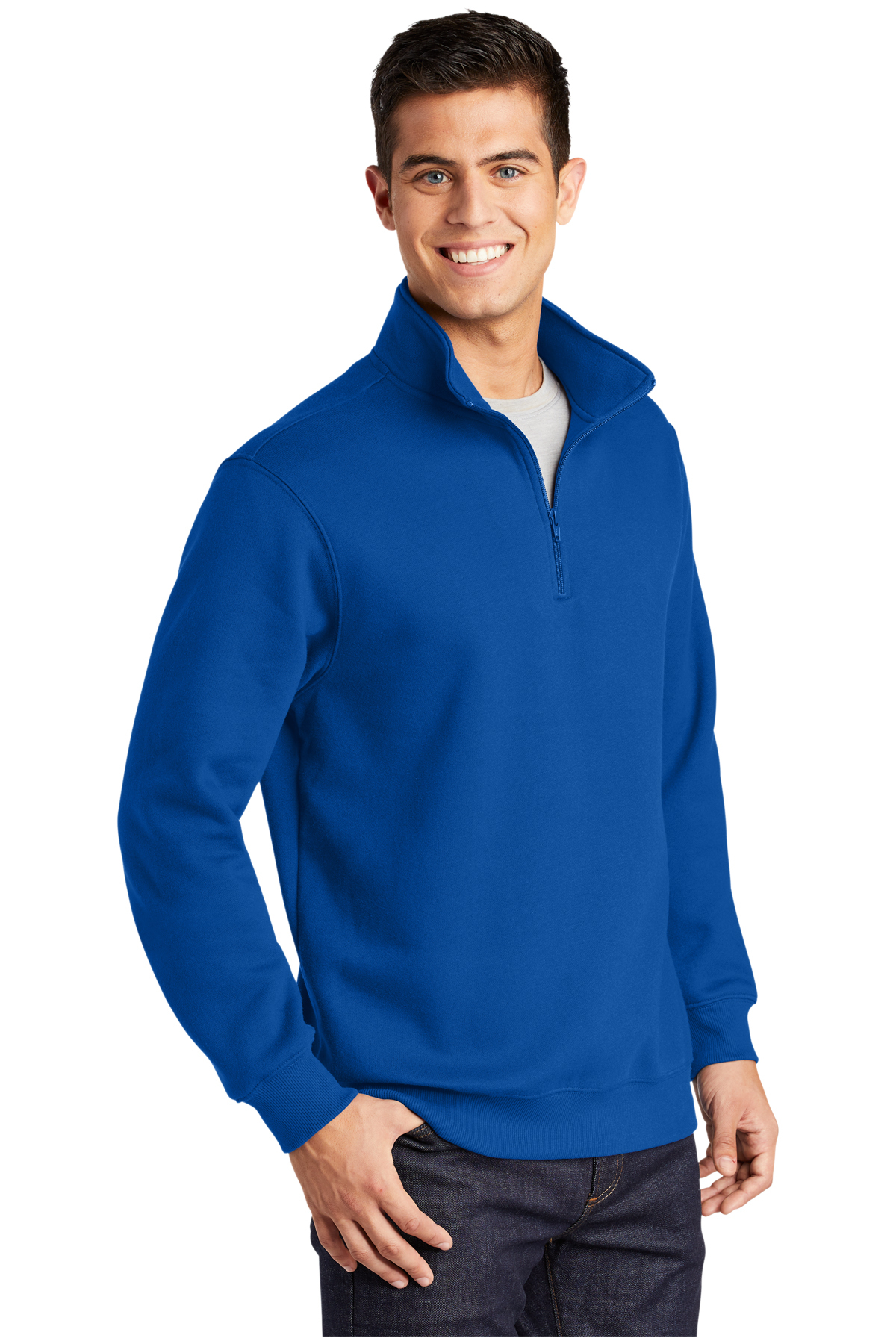 Sport-Tek Tall 1/4-Zip Sweatshirt | Product | SanMar