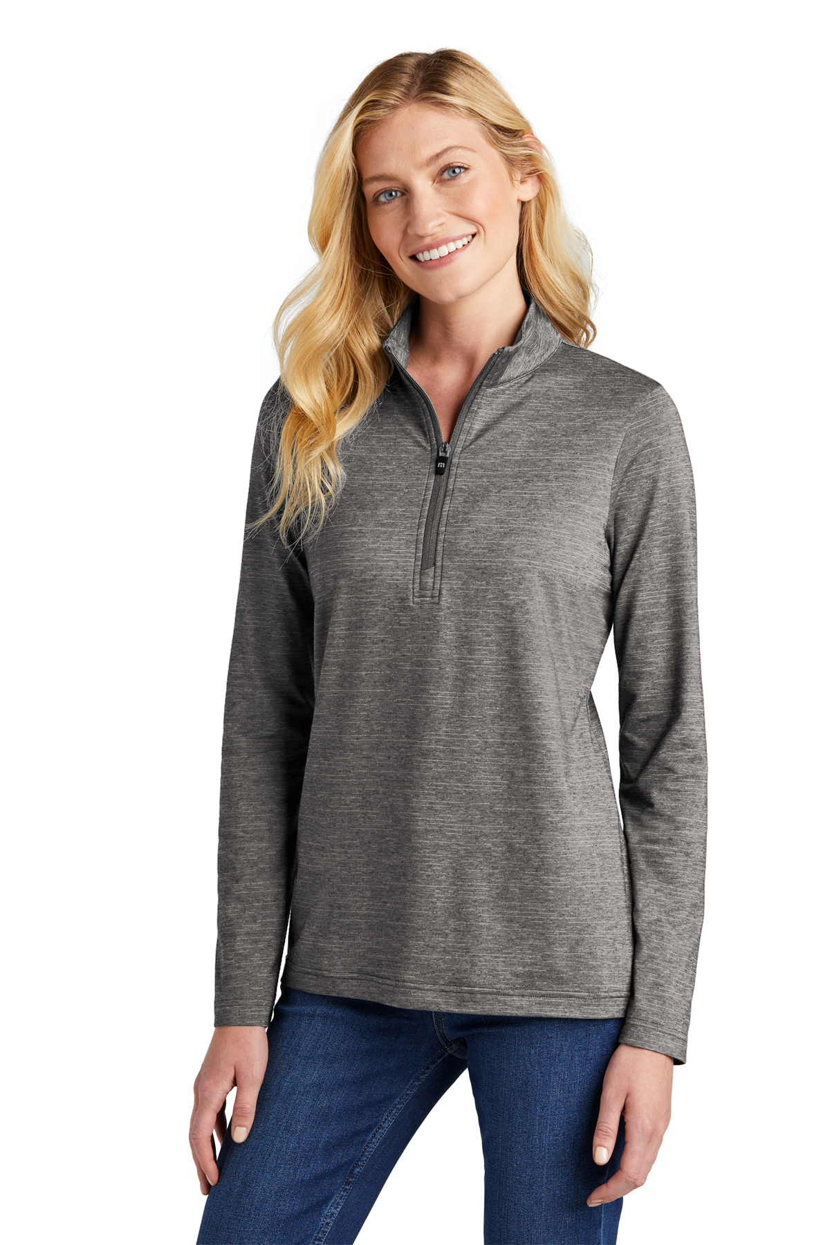 Ladies 1/4 zip sweatshirt LV - Educational Outfitters - Tampa