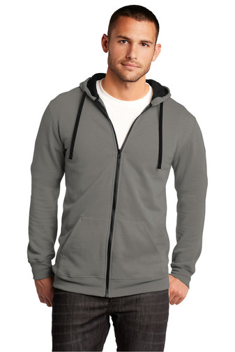 District The Concert Fleece Full-Zip Hoodie | Product | SanMar