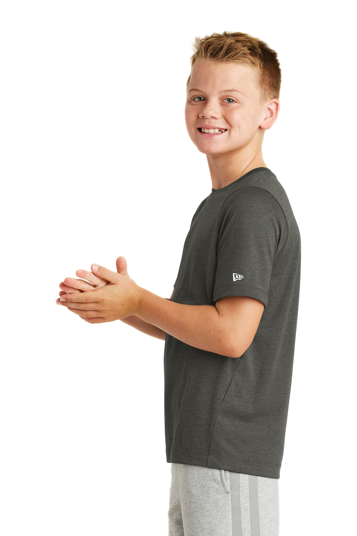 New Era Youth Series Performance Crew Tee | Product | SanMar