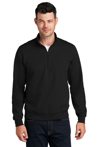 Port & Company ® Fan Favorite™ Fleece 1/4-Zip Pullover Sweatshirt ...